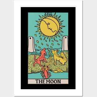 The Moon Tarot Card - Witchy Magic Posters and Art